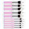 10Pcs Pro Kabuki Makeup Brushes kit Cosmetic Blusher Eye Face Eyeshadow Brushes