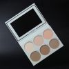 6 Colors Full-Sized Contour Palette  Blush and Bronzer Concealer Palette Cruelty Free&Vegan