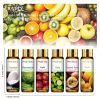 9pcs 10ml Fruity Essential Oils Gift Set, Fragrance Oils For Soap, DIY Candle, Bath Bombs Making, Fruit Scented Oils For Diffusers For Home