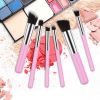 10Pcs Pro Kabuki Makeup Brushes kit Cosmetic Blusher Eye Face Eyeshadow Brushes