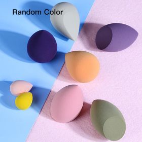 7Pcs Makeup Sponge Set Face Beauty Cosmetic Powder Puff for Foundation Cream Concealer Make Up Blender Tools Sponge ÐºÐ¾ÑÐ¼ÐµÑ‚Ð¸ÐºÐ° (Color: Random Color)