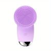 CONESN Electric Facial Cleansing Brush,Silicone Facial Cleansing Brush, Electric Silicone Face Brush, Sonic Facial Cleansing Brush For Makeup Remover