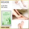 Kameel Melk Voet Masker AloÃ« Vera Peeling Voeten Masker Exfoliating Sok Scrub Voor Pedicure Anti Crack Verwijderen Dode Huid Voet patch Care