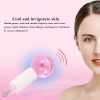 2Pcs/Box Beauty Ice Therapy Face Massage Ball Cool Compress Globes Hockey Facial Massager Crystal Glasses Ball Skin Care Tools