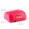 36W UV LED Lamp Nail Polish Dryer 15 LEDs Fingernail Toenail Gel Curing Machine Nail Art Painting Salon Tools Set US Plug