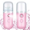 Portable Nano Facial Mist - Handy Steamer for Hydrating and Mist Hand Eyelash Extensions - 30ml USB Mist Handy Steamer for Facial Hydrating