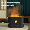 NEW 250ML Simulation Flame Jellyfish Air Humidifiers Fragrance Aromatherapy Machine Essential Oil Aroma Diffuser