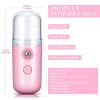 Portable Nano Facial Mist - Handy Steamer for Hydrating and Mist Hand Eyelash Extensions - 30ml USB Mist Handy Steamer for Facial Hydrating